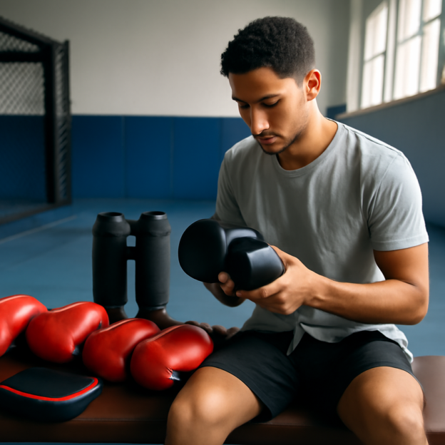 Boxe x Muay Thai: como escolher aparadores e proteções sem errar (guia para iniciantes)